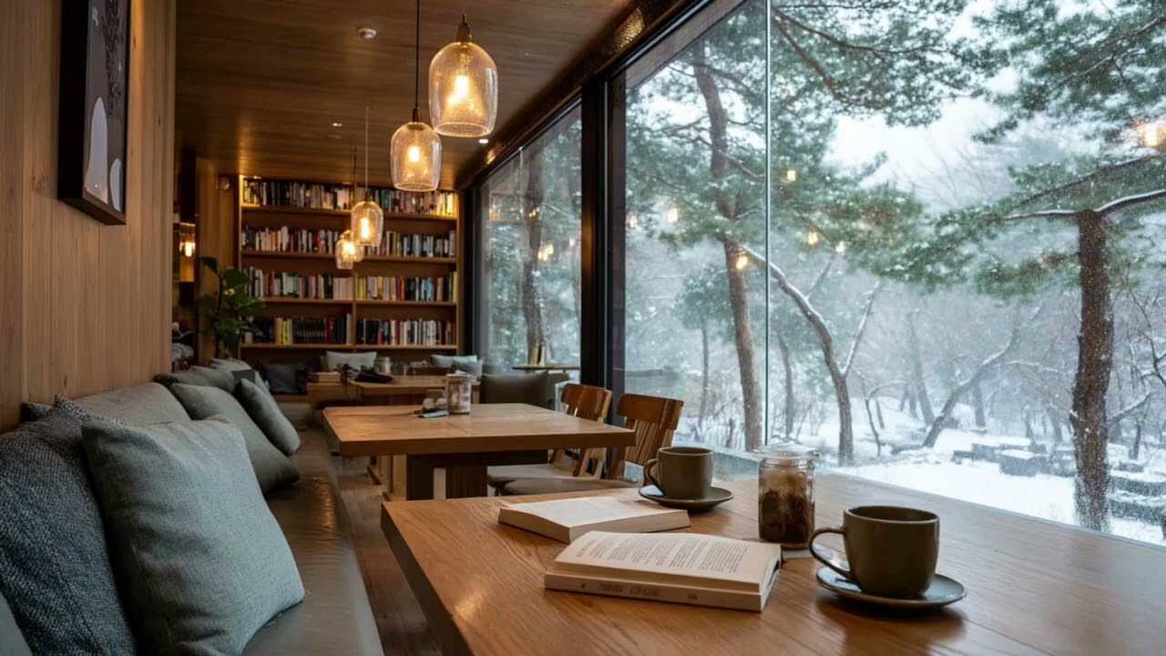 [중간광고없음] 📖❄️ 책 읽다 고개 들면 들리는 조용한 피아노 | Calm Winter Piano