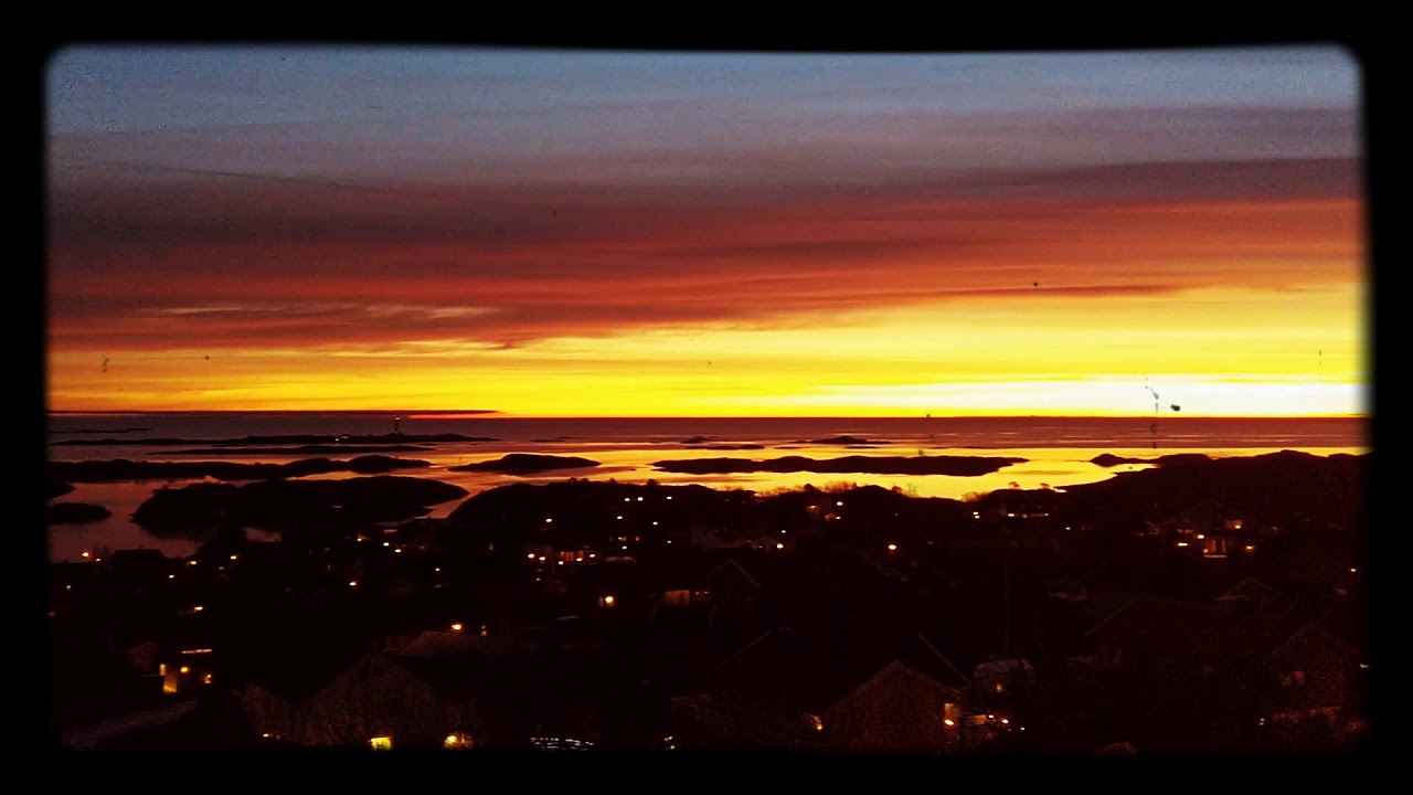 Soloppgang p&aring; Flekker&oslash;y, 7.01.2018