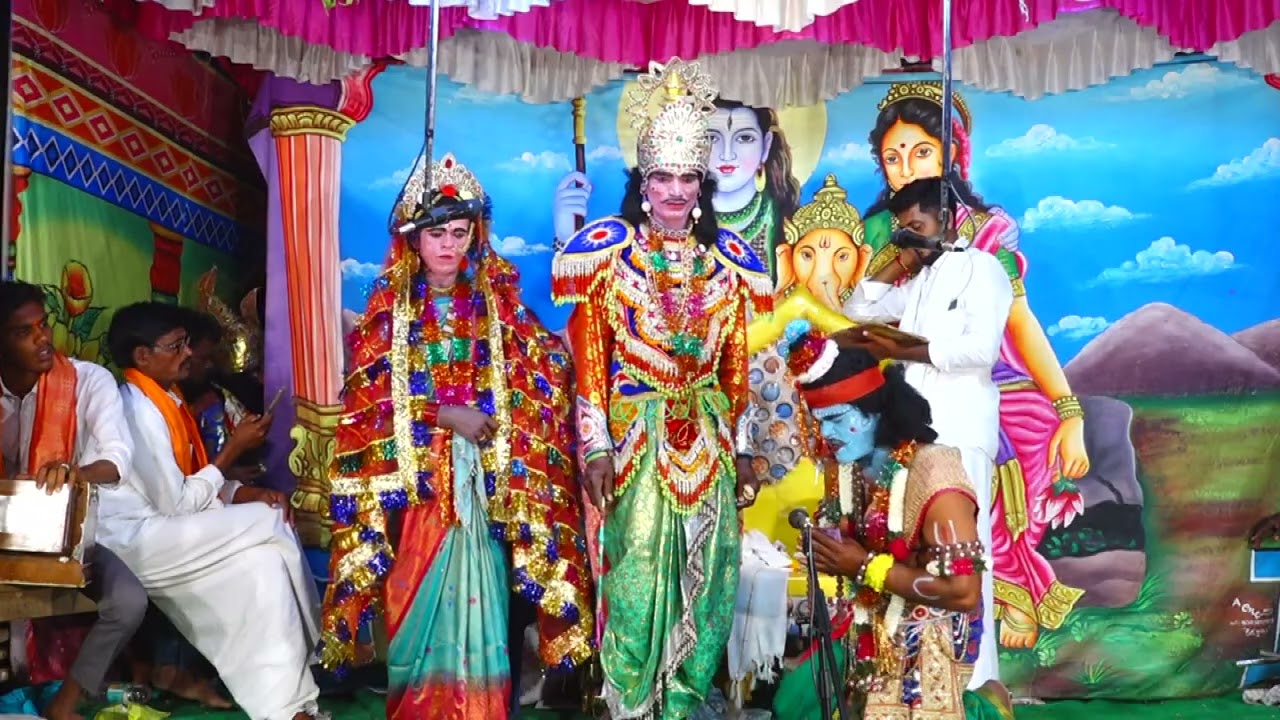 శ్రీ చెన్నకేశవ స్వామి వీధి నాటకంలో # తిమ్మారెడ్డి నీలరెడ్డి $ గ్రా రెనివట్ల మం మద్దూర్ జిల్లా NRPT
