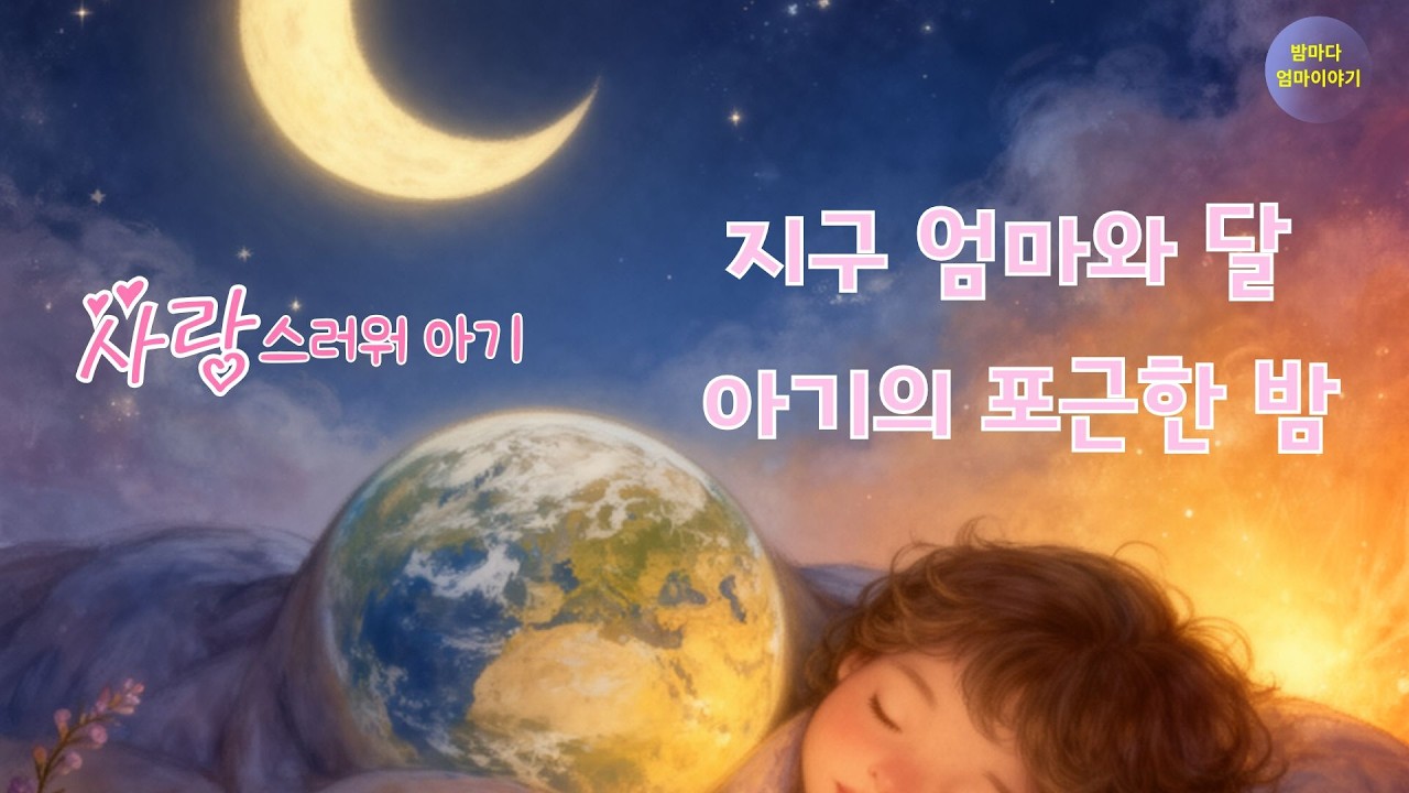 오늘밤 달이가 기다리고 있어[수면동화] 오늘 밤 달이가 기다리고 있어 🌙 | 3-6세 자장가 오디오북 · 달이와 지구 엄마#수면동화 #자장가 #잠자리동화