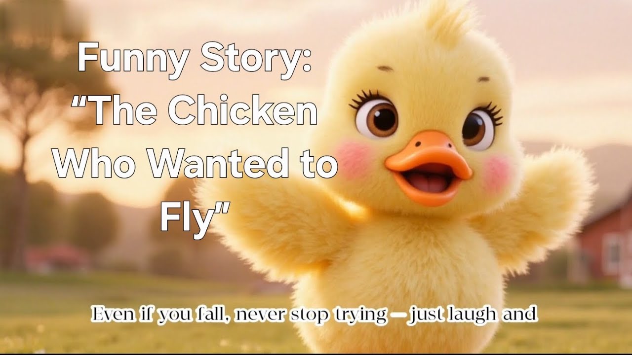 Funny Story: “The Chicken Who Wanted to Fly”