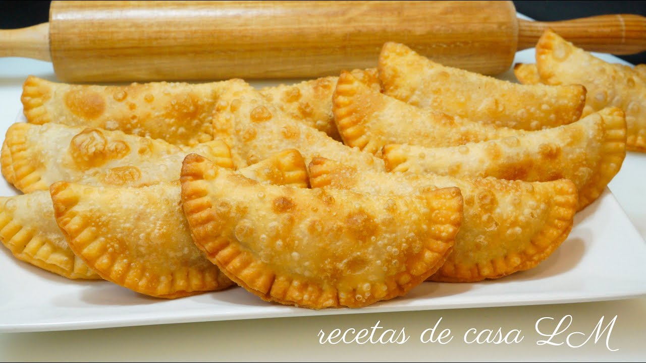LA AUTÉNTICA MASA DE EMPANADILLAS PARA FREIR SOLO 3 INGREDIENTES