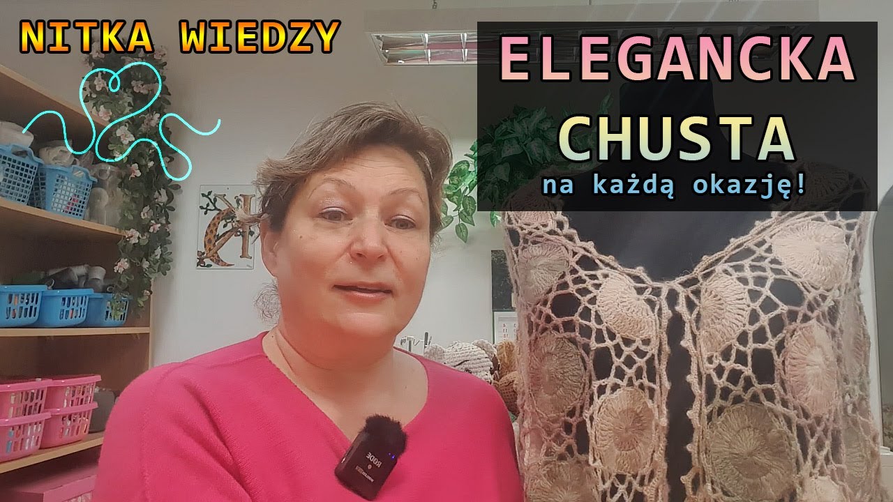 Prosta i elegancka chusta na każdą okazję - jak ją szybko i łatwo zrobić ?