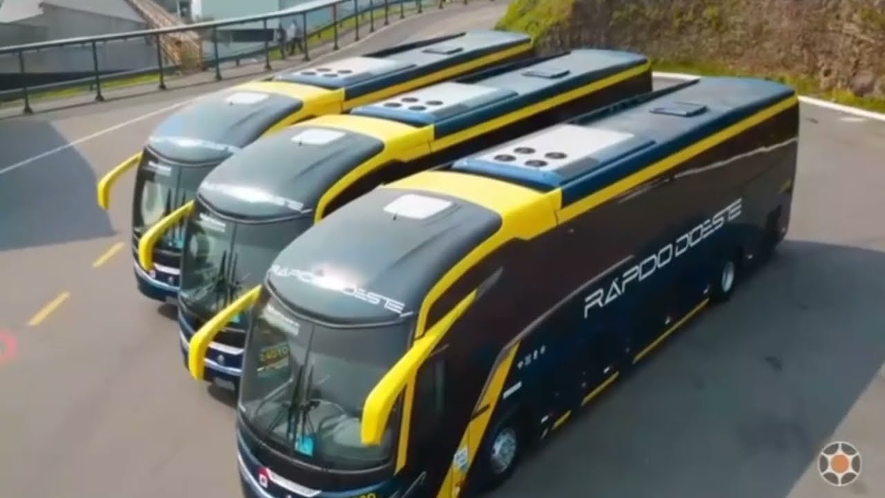 10 unidades do Marcopolo Paradiso G8 1200 da empresa Rápido D'Oeste