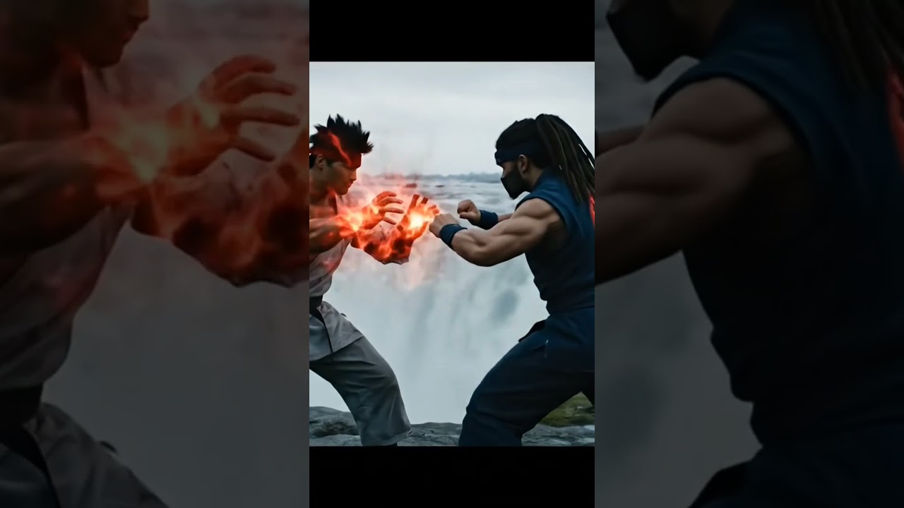 Ryu Vs Ray Gamma XP (Street Fighter Movie)