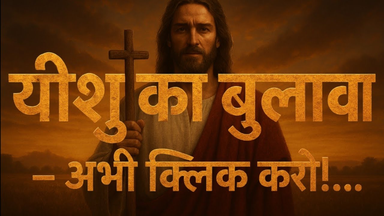 यीशु का बुलावा – अभी क्लिक करो! | Jesus Message in Hindi | प्रेरणादायक संदेश