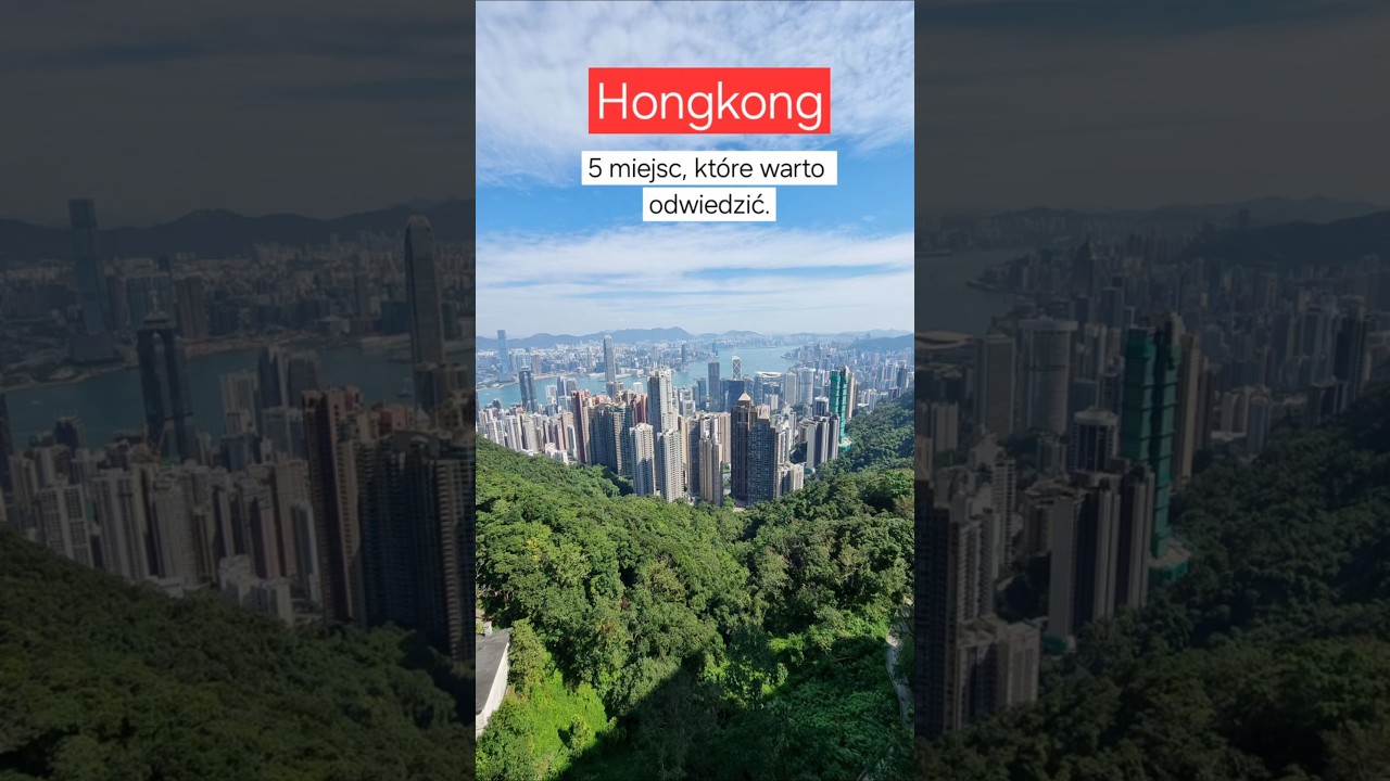 Hongkong to nie tyko wieżowce. 😎 #hongkong #citybreak #thepeak #asiatravel