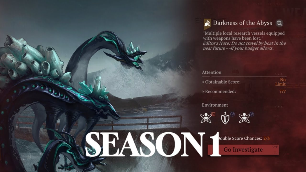 [Reverse: 1999] Mane's Bulletin Season 1| Darkness of the Abyss | Mineral