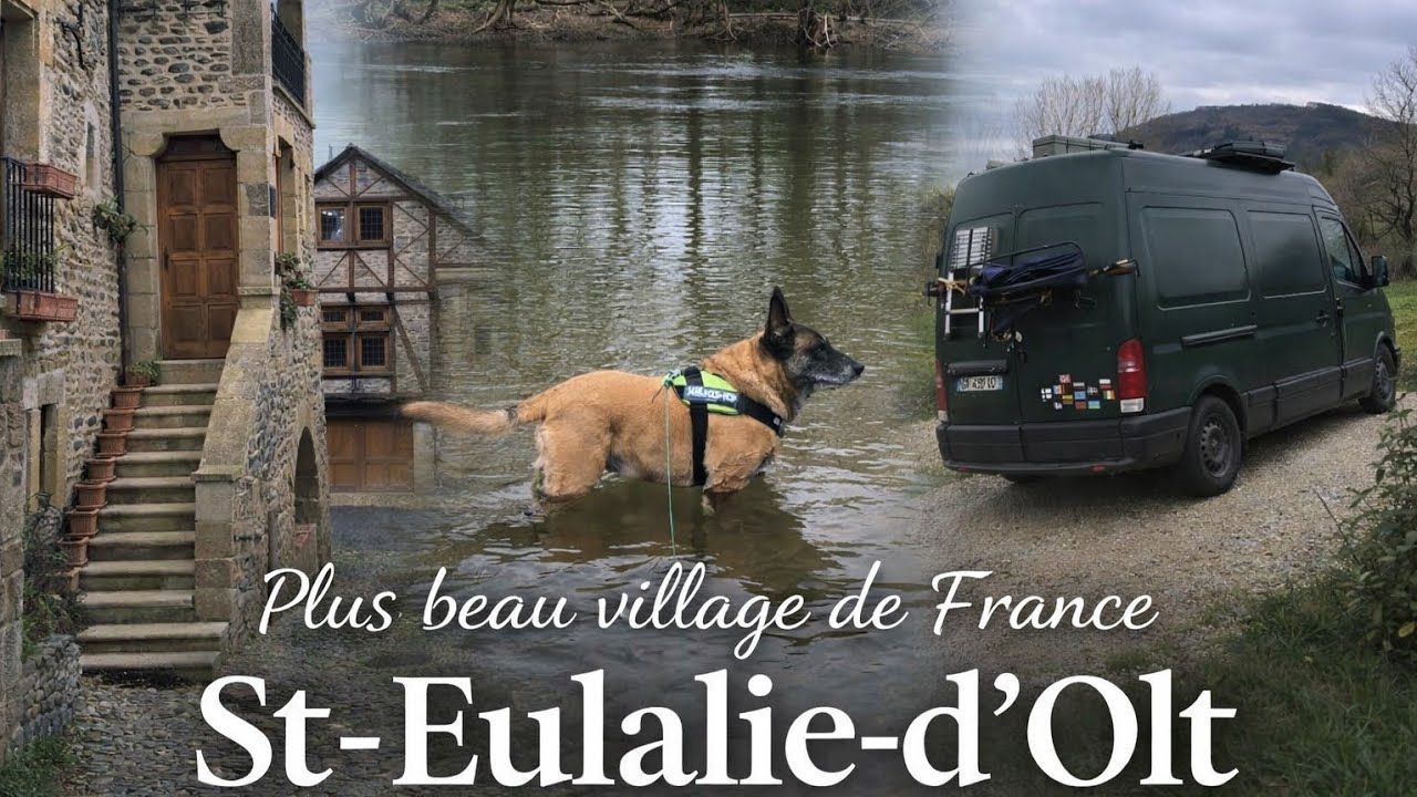 St-Eulalie-d&rsquo;Olt : l&rsquo;un des plus beaux villages de France (Aveyron)