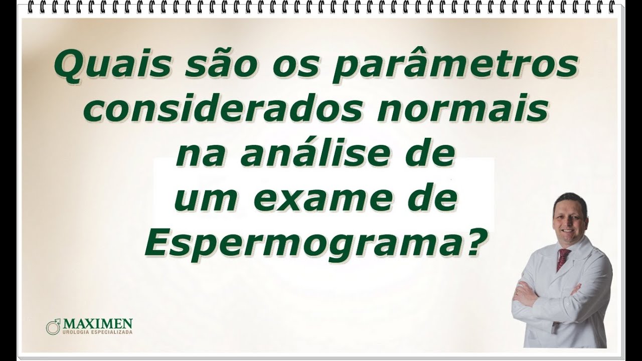 Espermograma normal! Saiba dos parâmetros considerados normais!