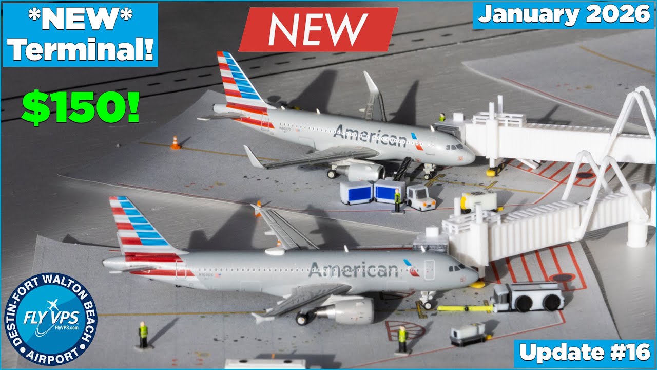 *NEW* Terminal! | Gemini Jets Destin Fort Walton Beach Airport update - January 2026