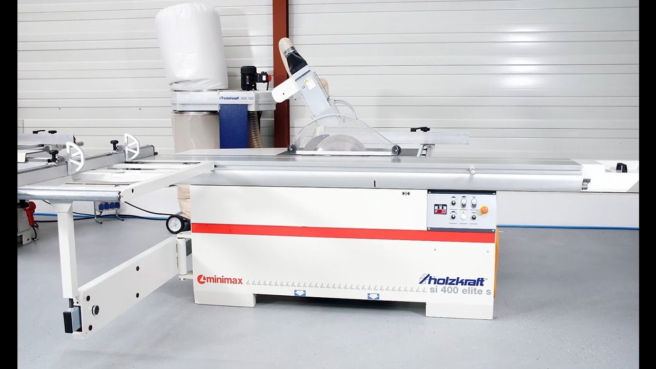 HOLZKRAFT - si 400 elite s 32 M A Profi-Formatkreissäge