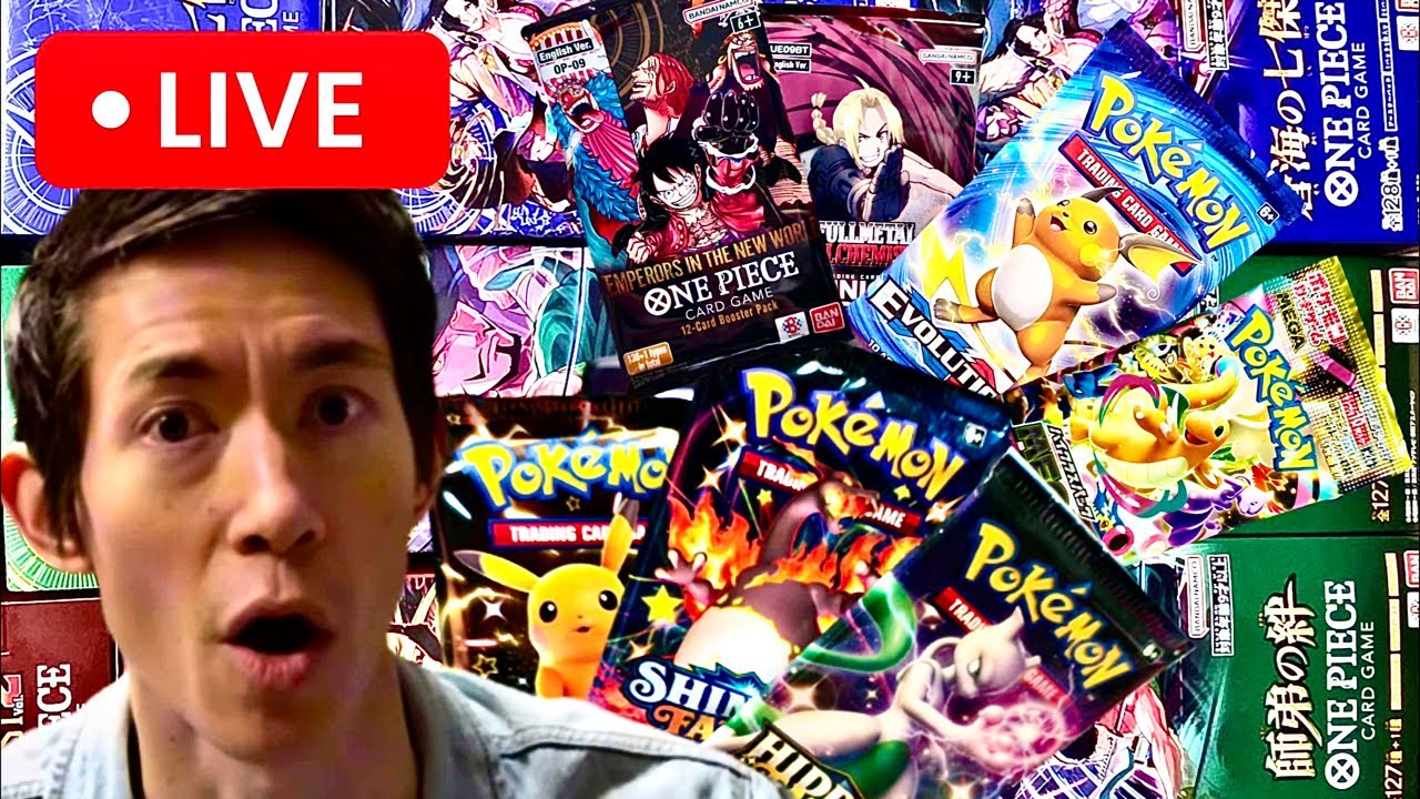 🔴 LIVE SHOP ONE PIECE POKEMON JPN FRESH CASE RESTOCKS UA: NIKKE KAIJU NO.8 ANIME TCGs & FANDOM CHAT