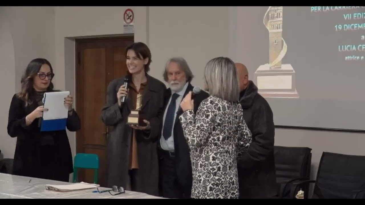 CERACCHI Lucia 19.12.25. premiazione e Prodefernando (fernando mariani) Velletri.