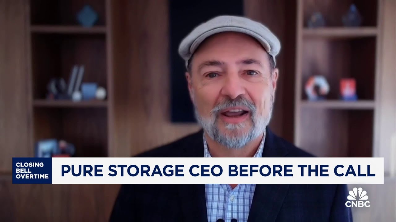 We're seeing good growth in the business, says Pure Storage CEO