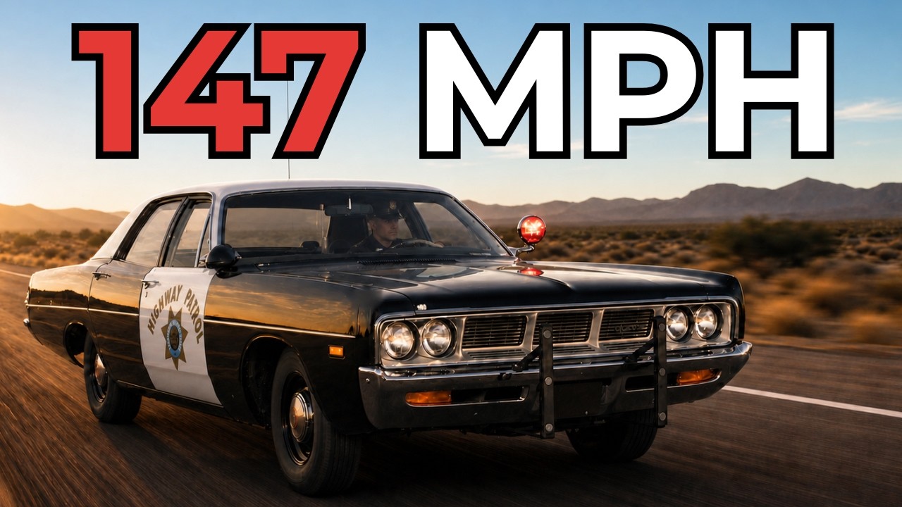 The Fastest Cop Car Ever Built