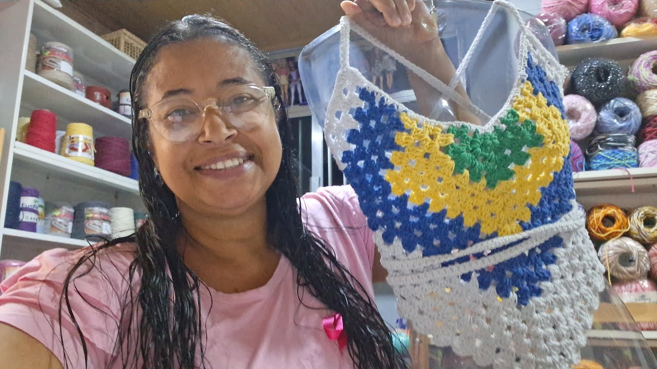 Venham conferir o que estou produzindo. #crochet