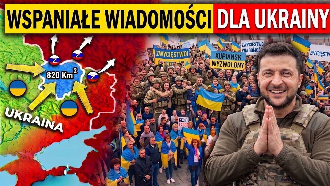 Przełom o długości 75 km: Tysiące żołnierzy odciętych na froncie