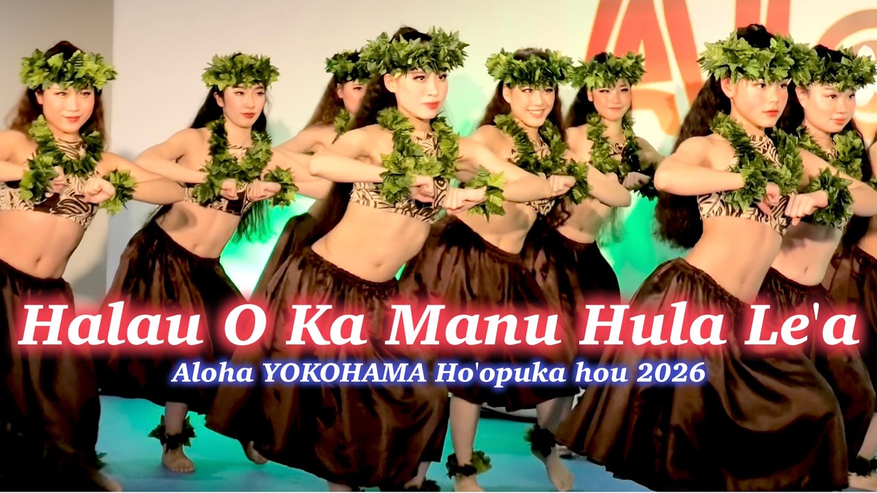 【フラ@横浜②】これは古典フラ？  新しくて美しい♡ / ハラウオカマヌフラレアさん / アロハヨコハマ ホオプカホウ2026 / Japanese Hula