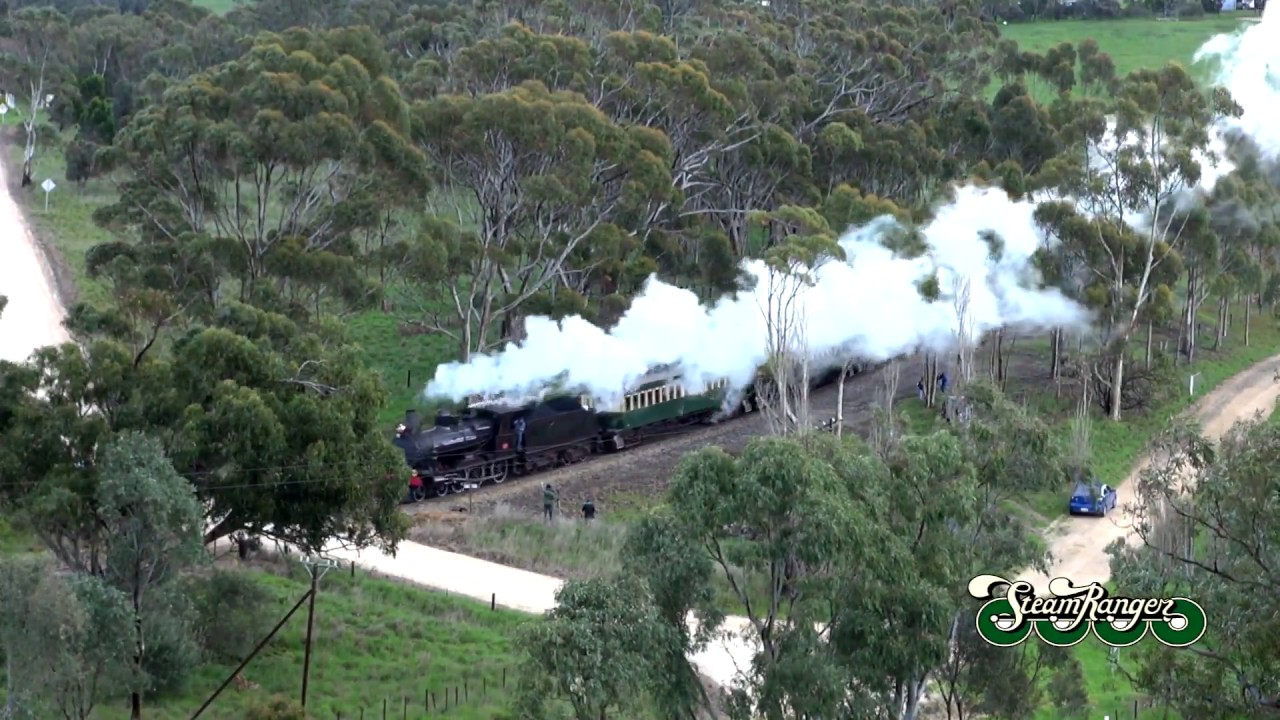 Rx207 hauls SteamRanger's Southern Encounter First Class Trip