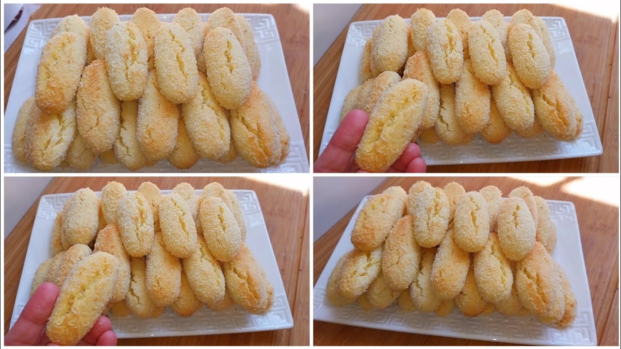 حلوة الزمن الجميل بدون زبدة بدون دقيق😋 ببيضة واحدة  حلوة لشرب الشاي حضريها فرمشة العين