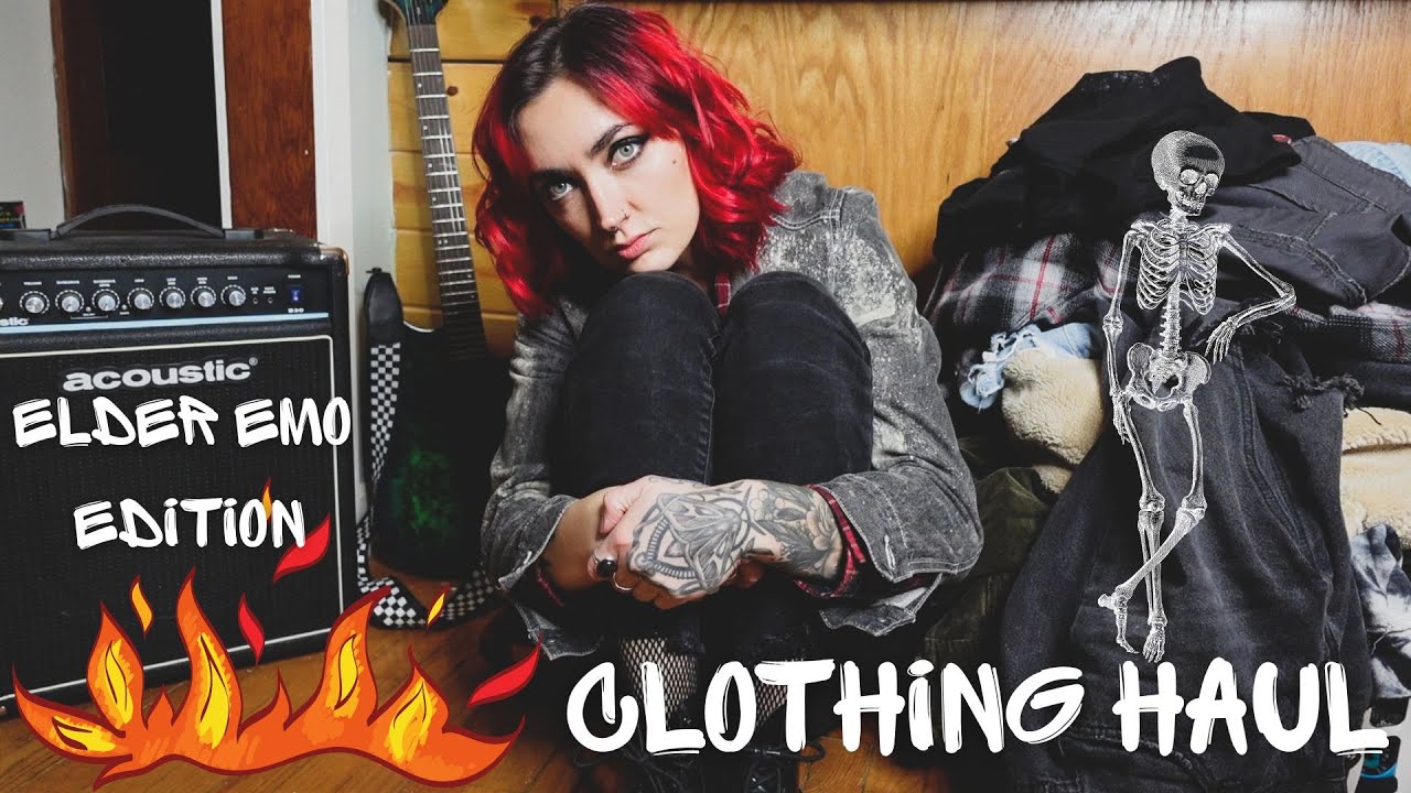 Elder Emo Clothing Haul 🖤✨