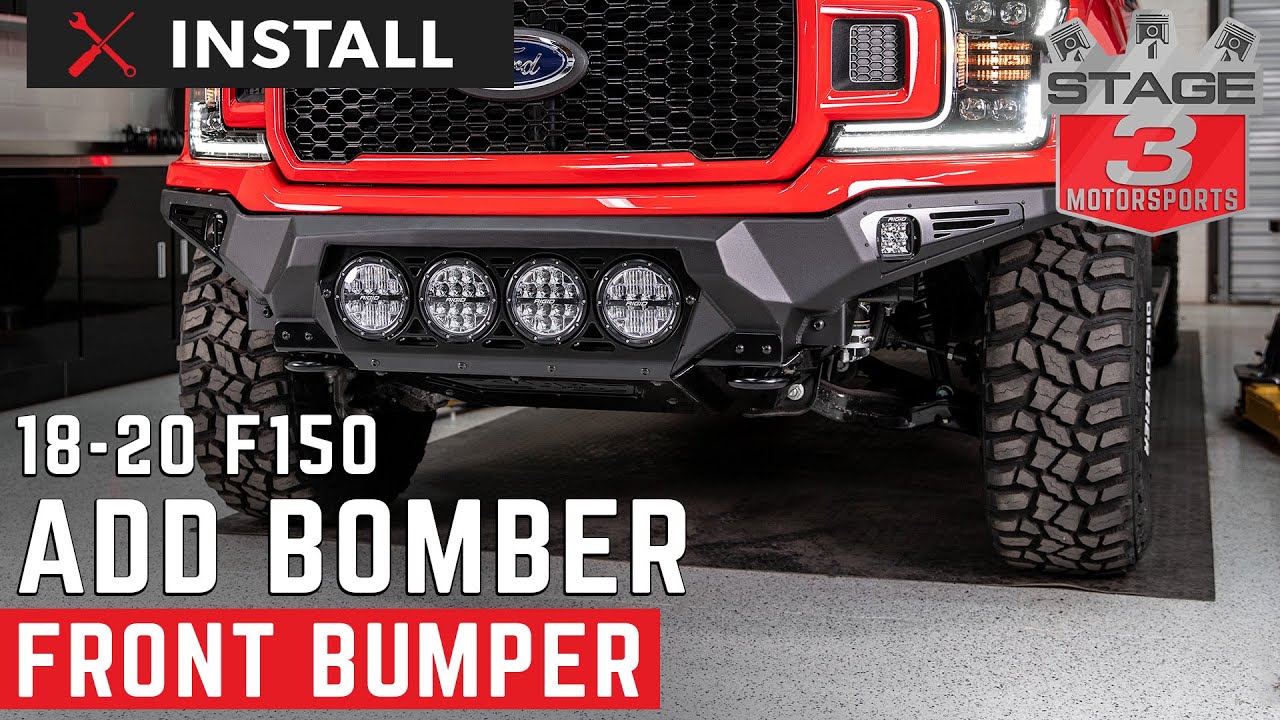 2018-2020 F150 ADD Bomber Front Bumper Install
