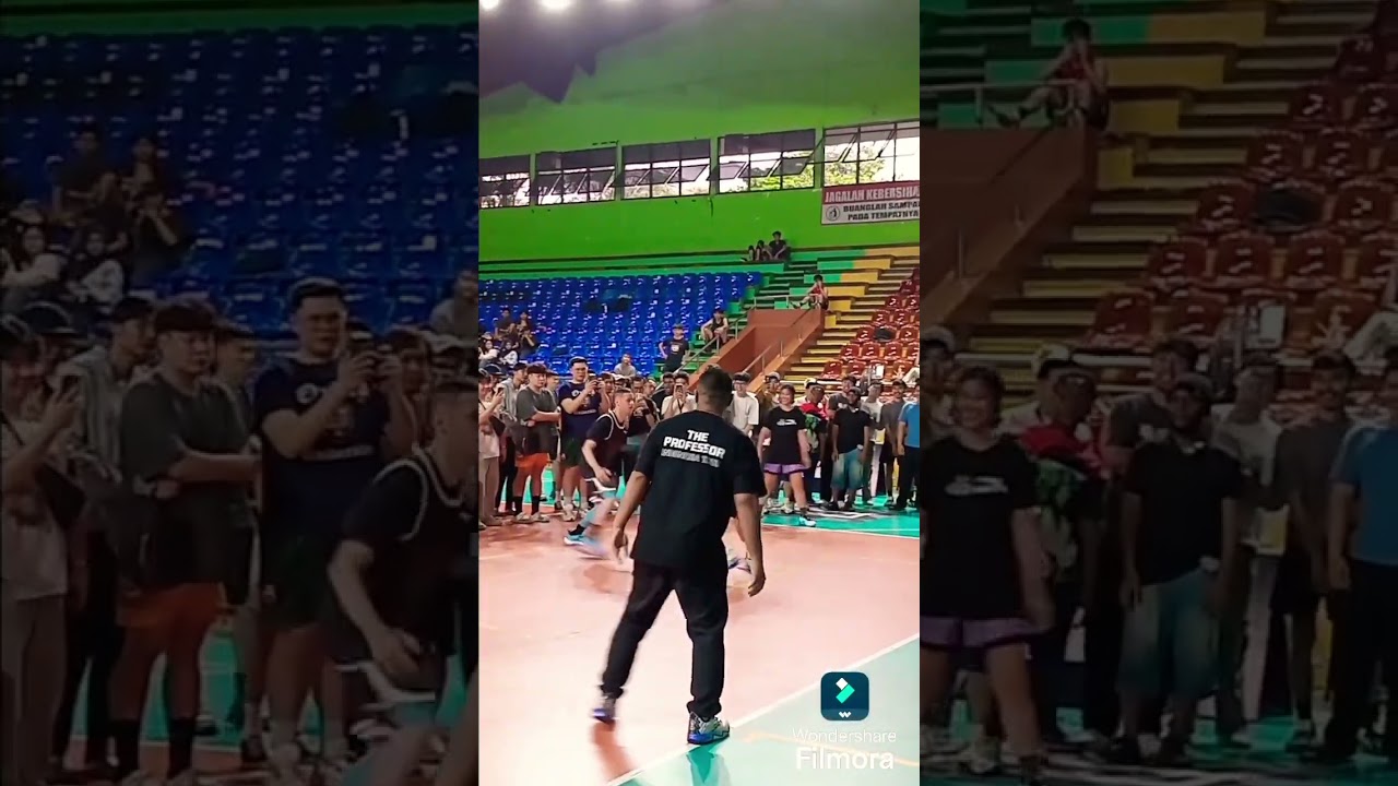 Watch The Professor Indonesia Tour at Bulungan Sports Hall #shorts #basketball #jakarta