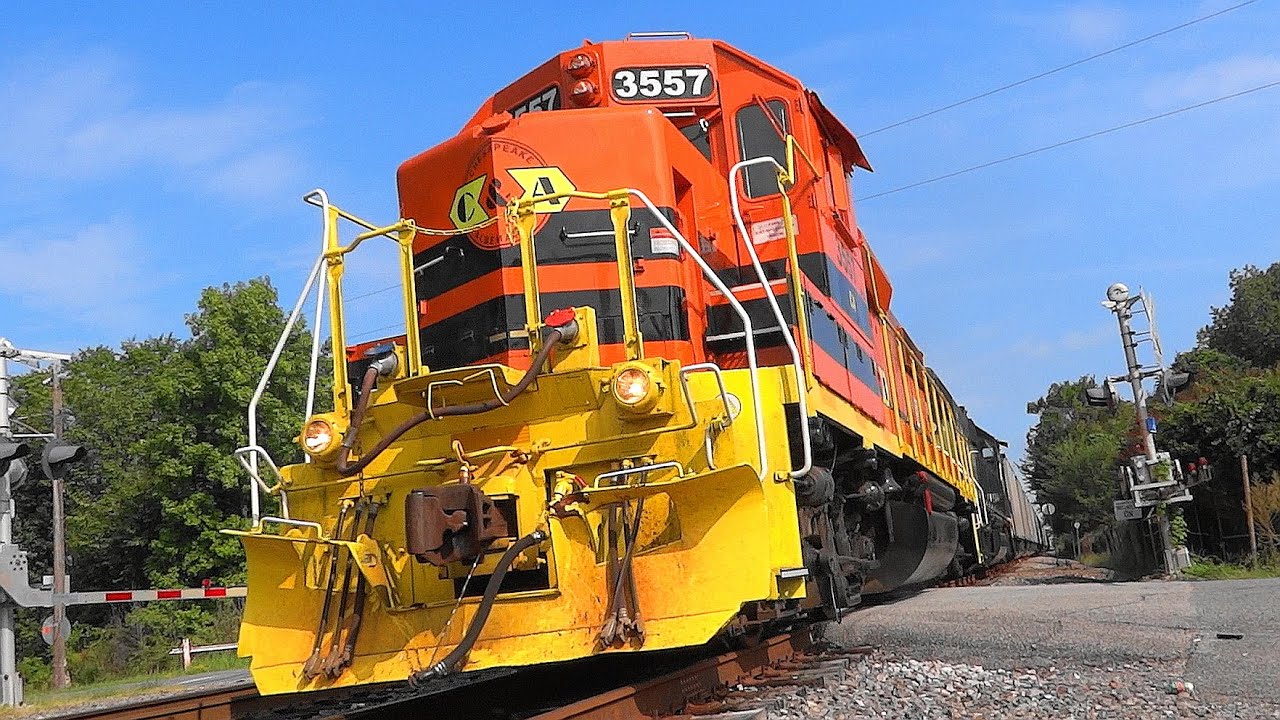 Chesapeake & Albemarle Stone Train with EMD Engines