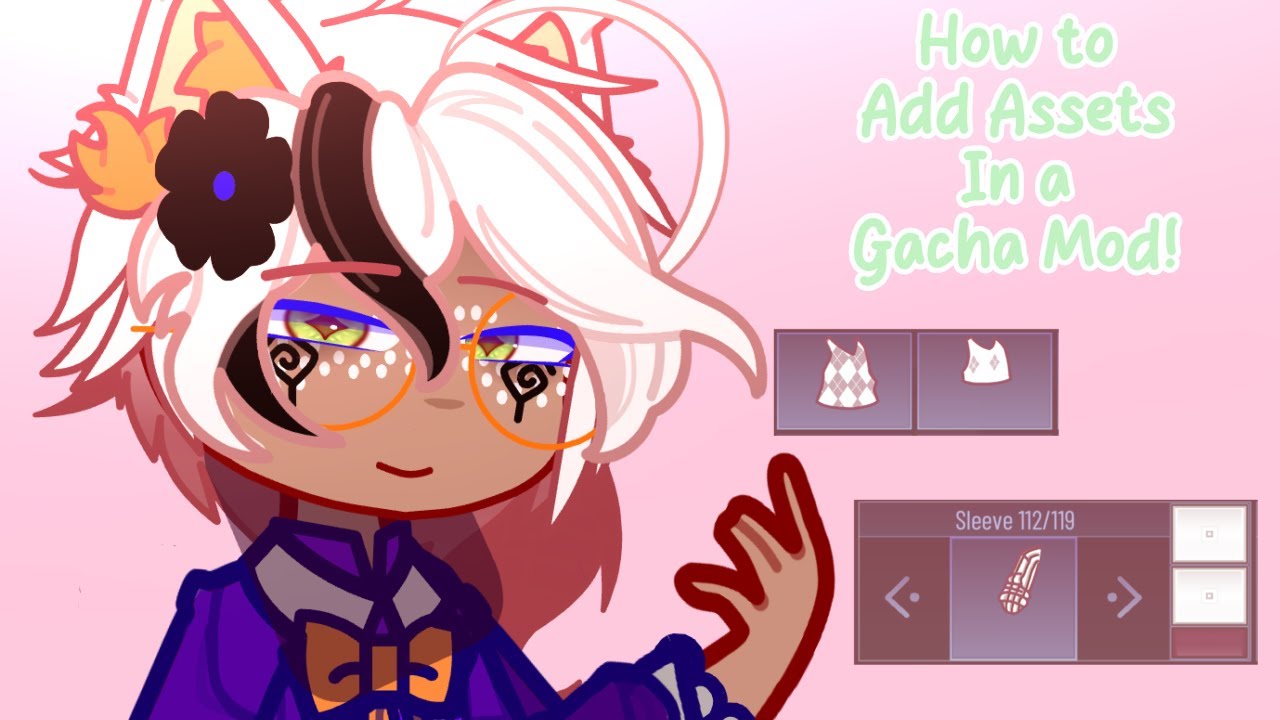 How to Add Custom Assets in Gacha Club ୨˚୧
