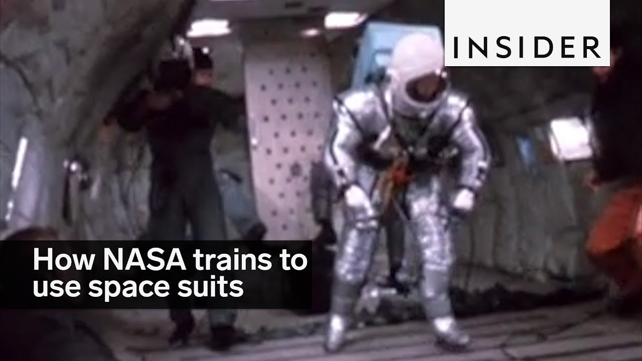 This is how NASA trained its astronauts to use space suits