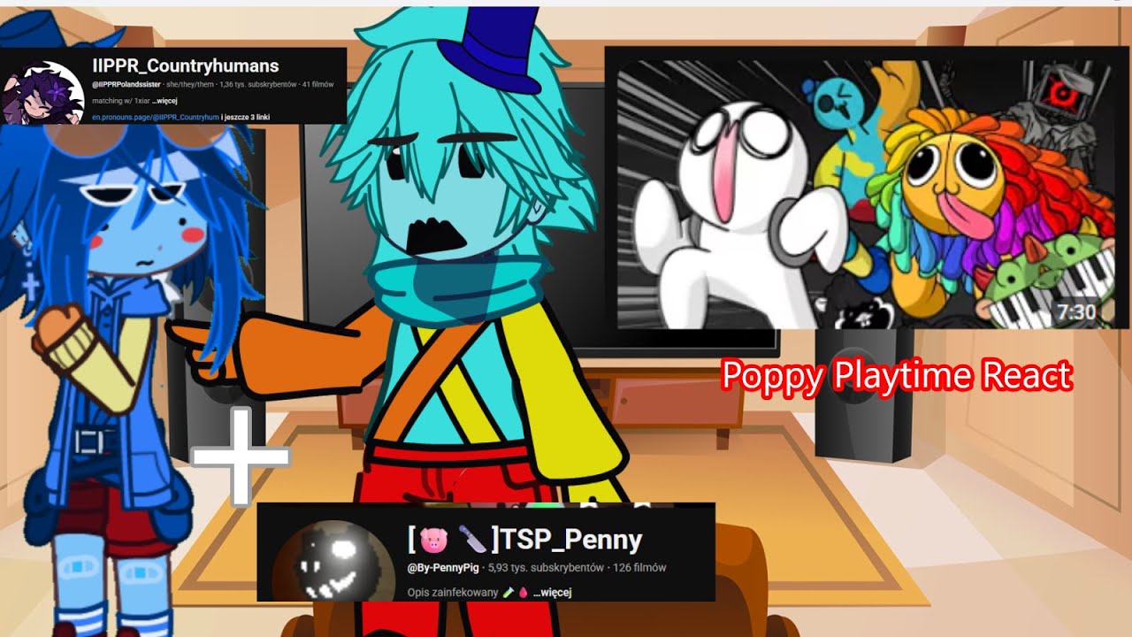 Poppy Playtime Characters React To Poppy Playtime Chapter 4 Summary  {Gacha Club/Plus} /NOT OG