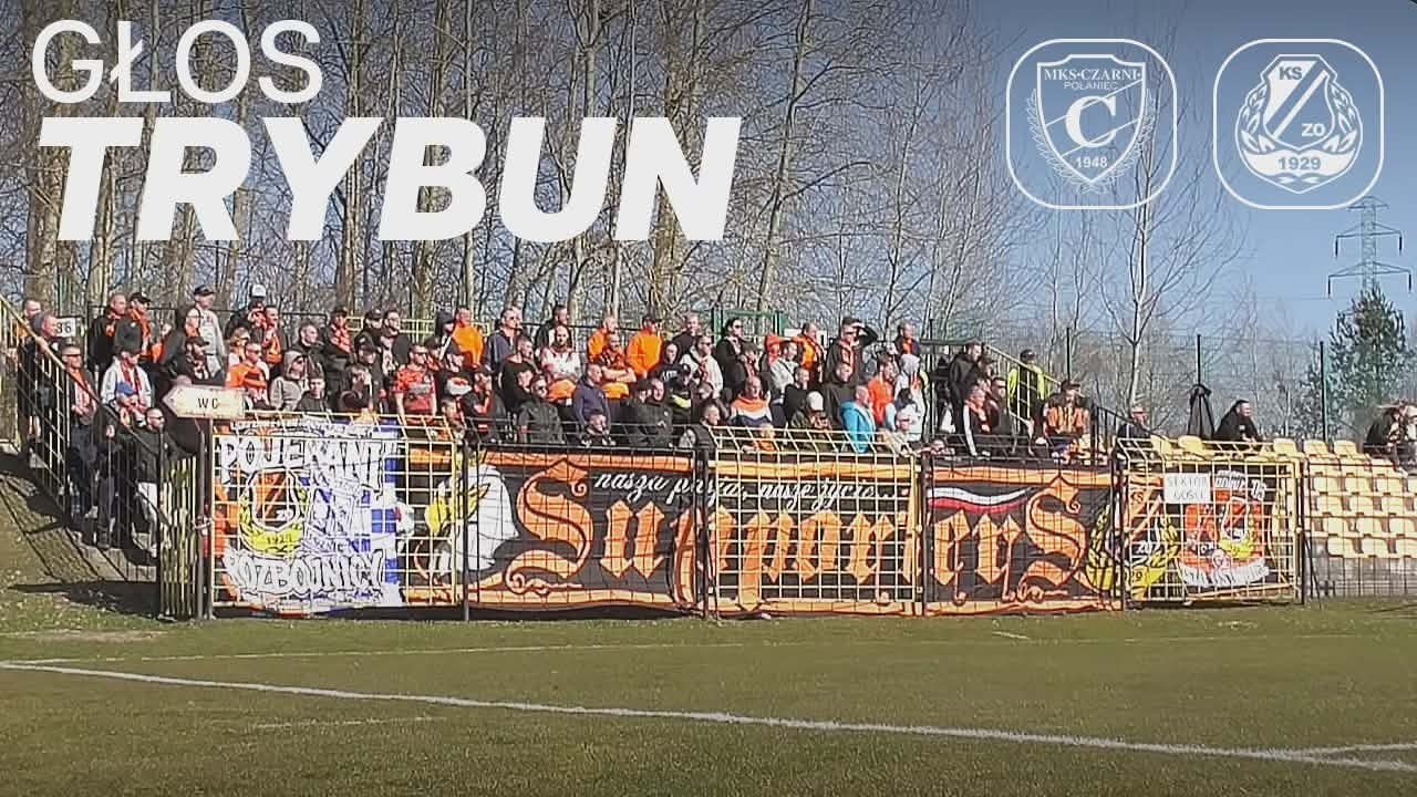 Głos trybun w meczu Czarni - KSZO // Kibice KSZO (14.03.2026)