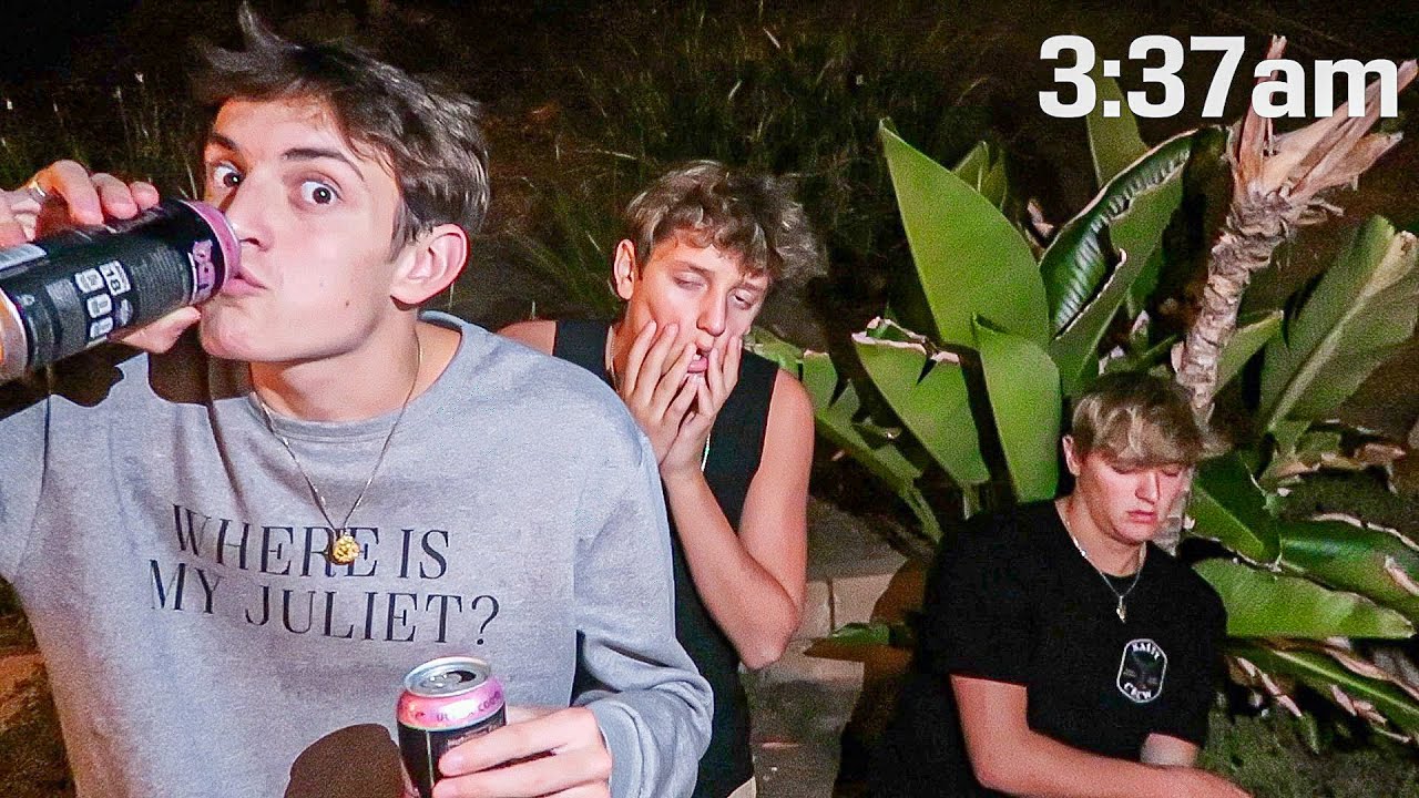 LAST TO FALL ASLEEP WINS! *losers sleep outside*