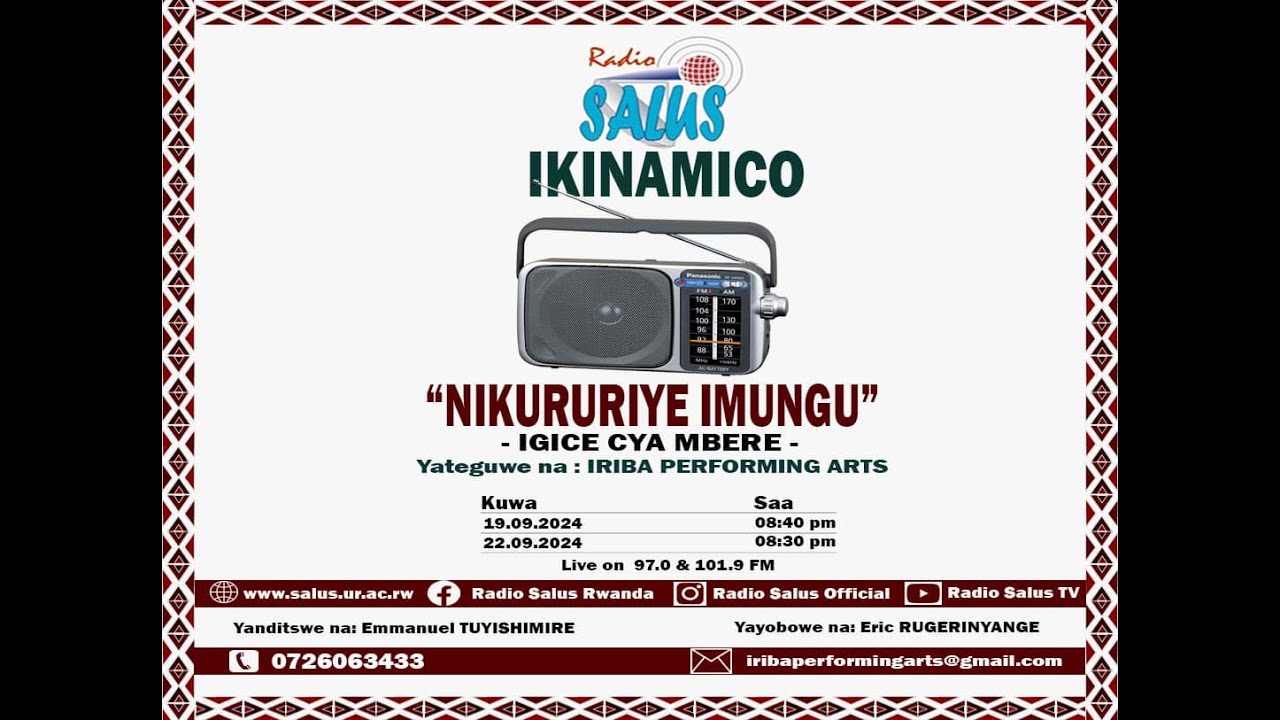 IKINAMICO - NIKURURIYE IMUNGU IGICE CYA MBERE