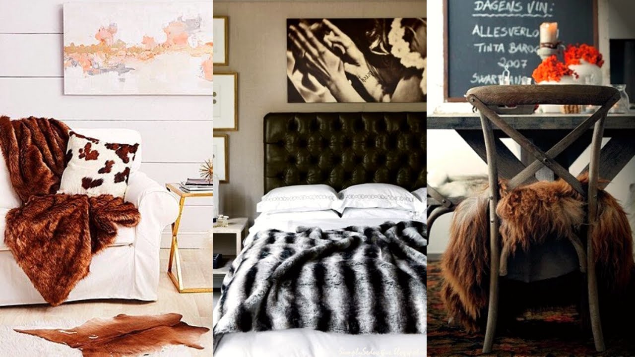 Cozy Fur Home Decor Ideas. Fur for the Home Decoration Inspo.