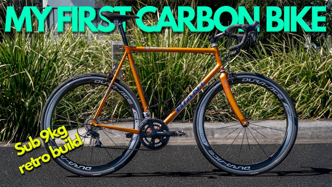 GIANT CFR 90's RETRO CARBON BIKE BUILD