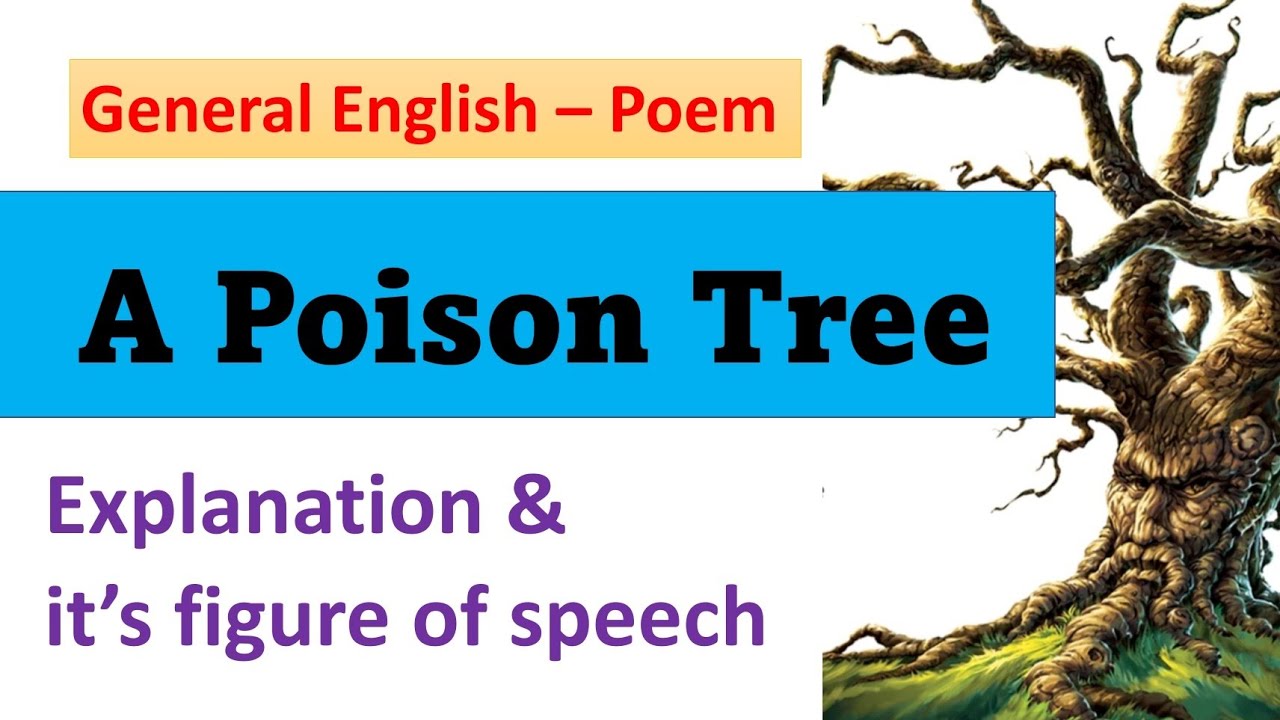 A Poison Tree || Poem || General English - Figure of speech