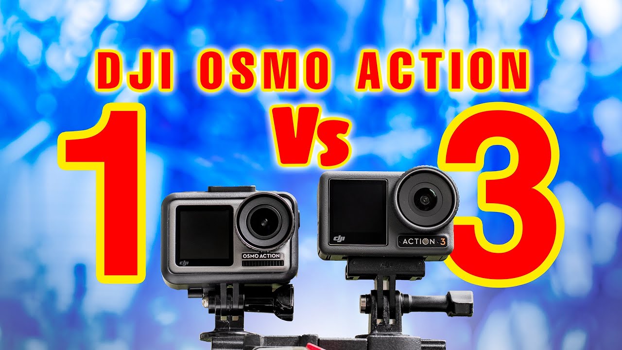 DJI OSMO ACTION 1 vs 3 | Review Upgrade Action Cam Indonesia