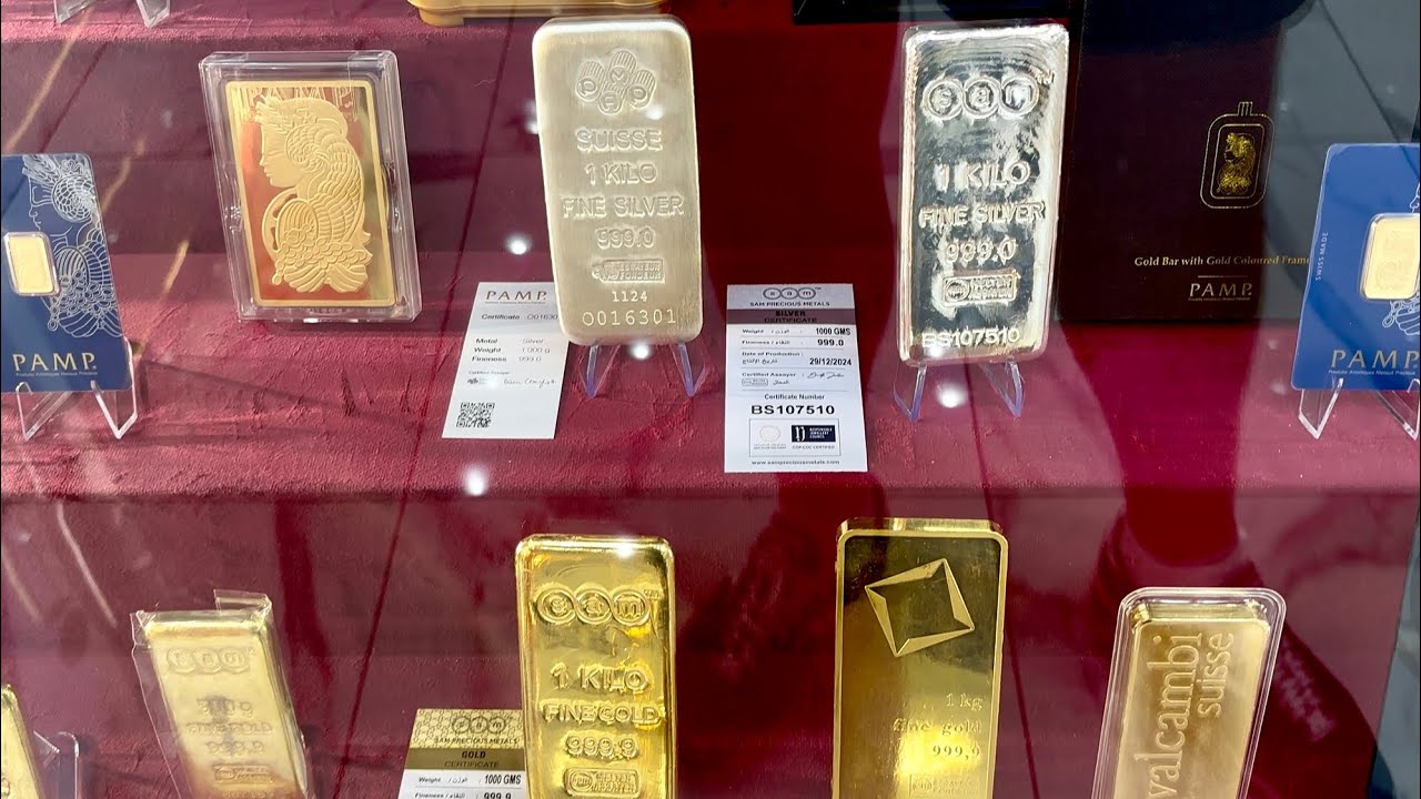 RakGold - Gold & Silver Bullion Shop Dubai UAE Deira Gold Souk