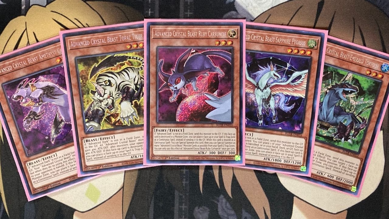 My Advanced Crystal Beast Yugioh Deck Profile for November 2022