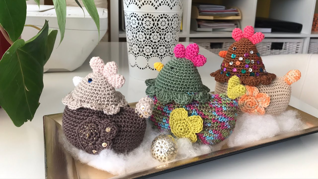 GALLINA PASCUERA l Técnica amigurumi a crochet