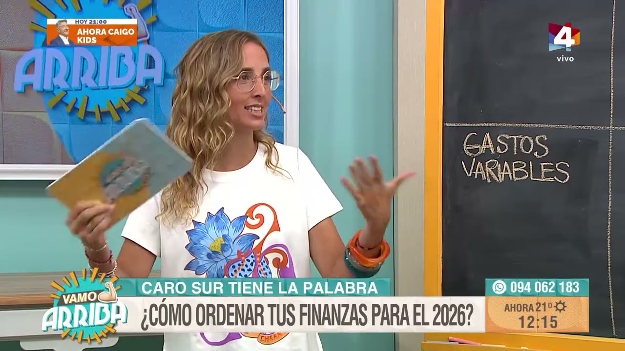 Vamo Arriba - ¿Cómo ordenar tus finanzas para el 2026?