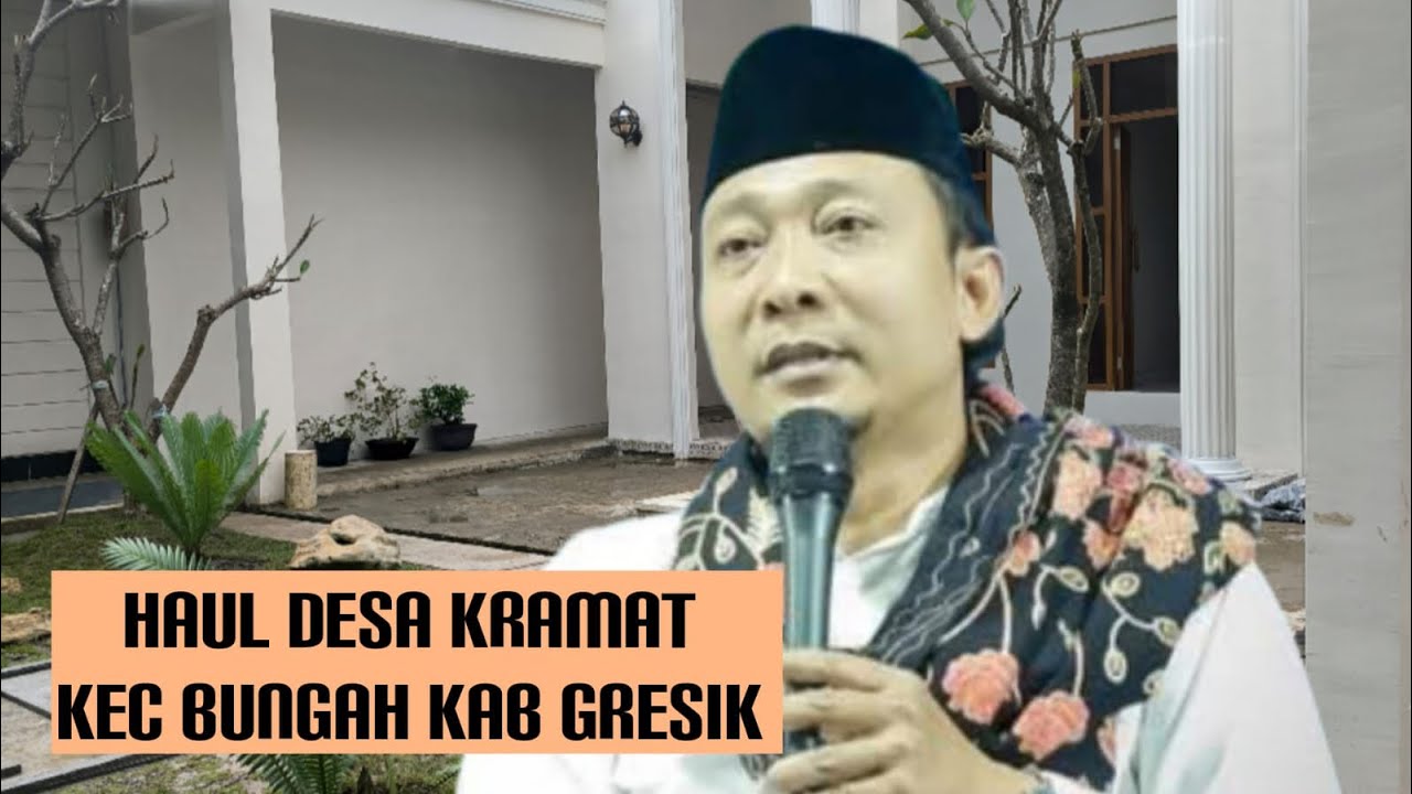 KH AGUS SALIM DI GRESIK HAUL MBAH MADRIM KE 52
