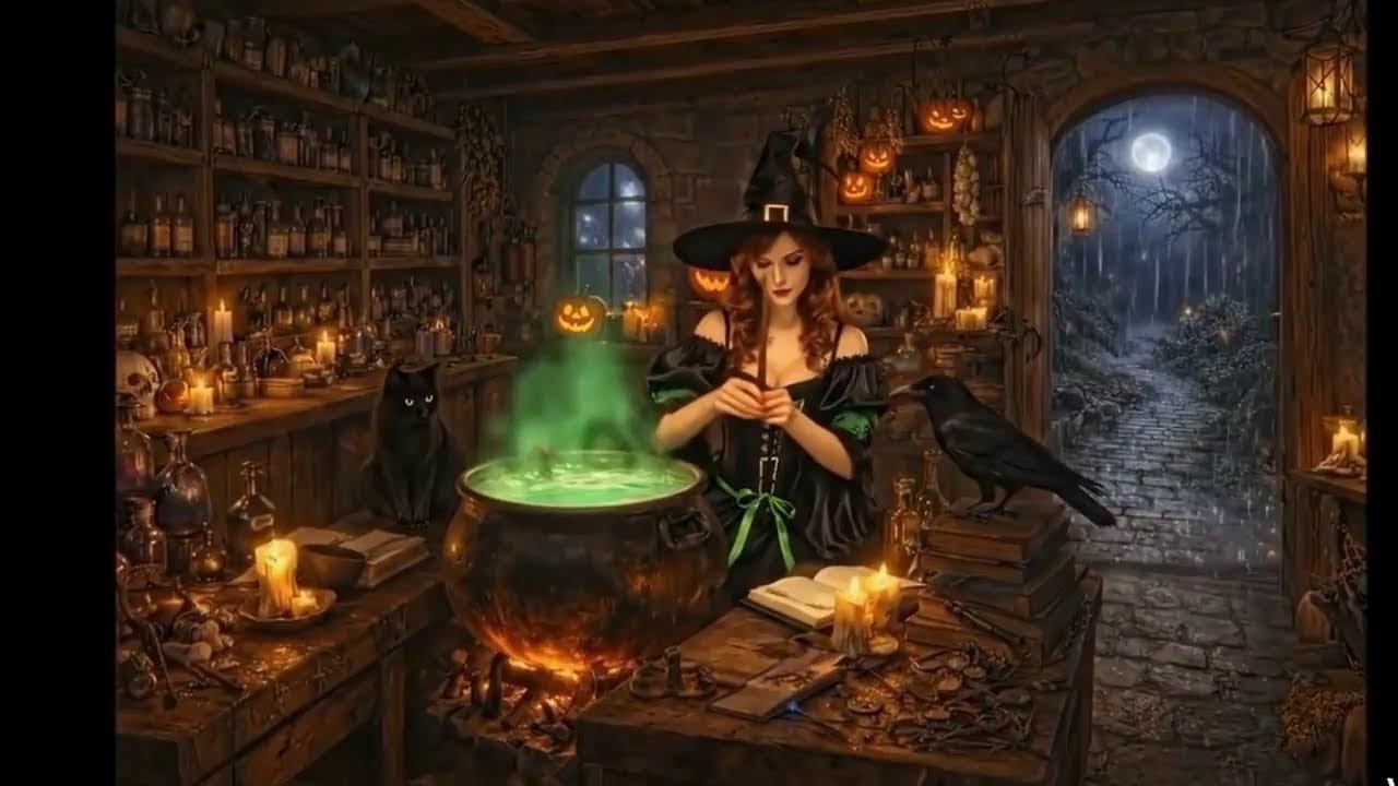 Sunday Reset 🌙 Relaxing Dark Fantasy Ambiance