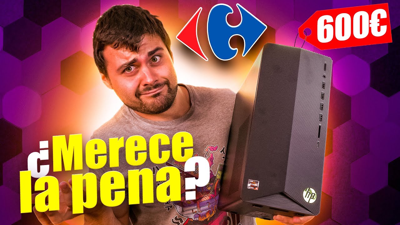 Así es el PC PREMONTADO de Carrefour, Ryzen 5600G y GTX 1650 Super por 600€ ??🤔