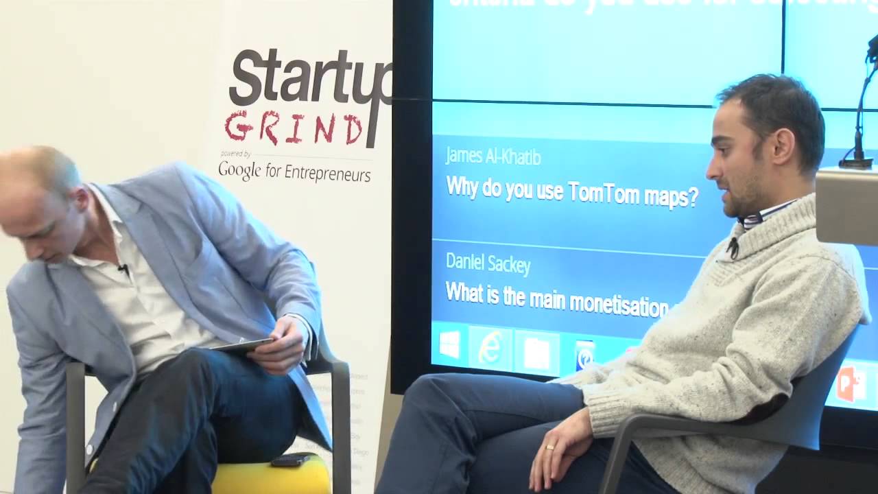 Michal Stencl (Sygic) at Startup Grind London