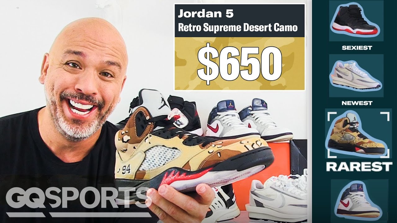 Jo Koy Shows Off His Favorite Sneakers, From Rarest to Oldest | GQ Sports