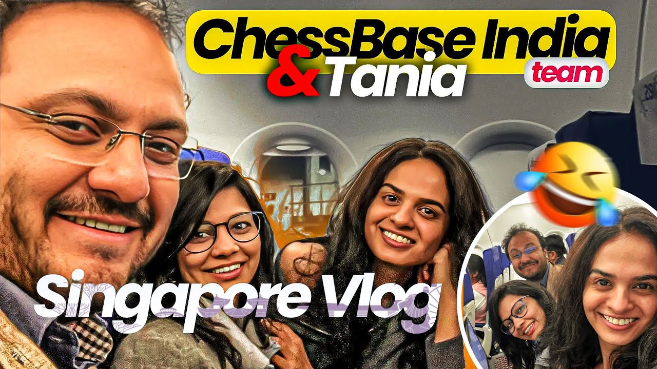 From Kolkata to Singapore | Freestyle Chess Vlog ft. Tania Sachdev