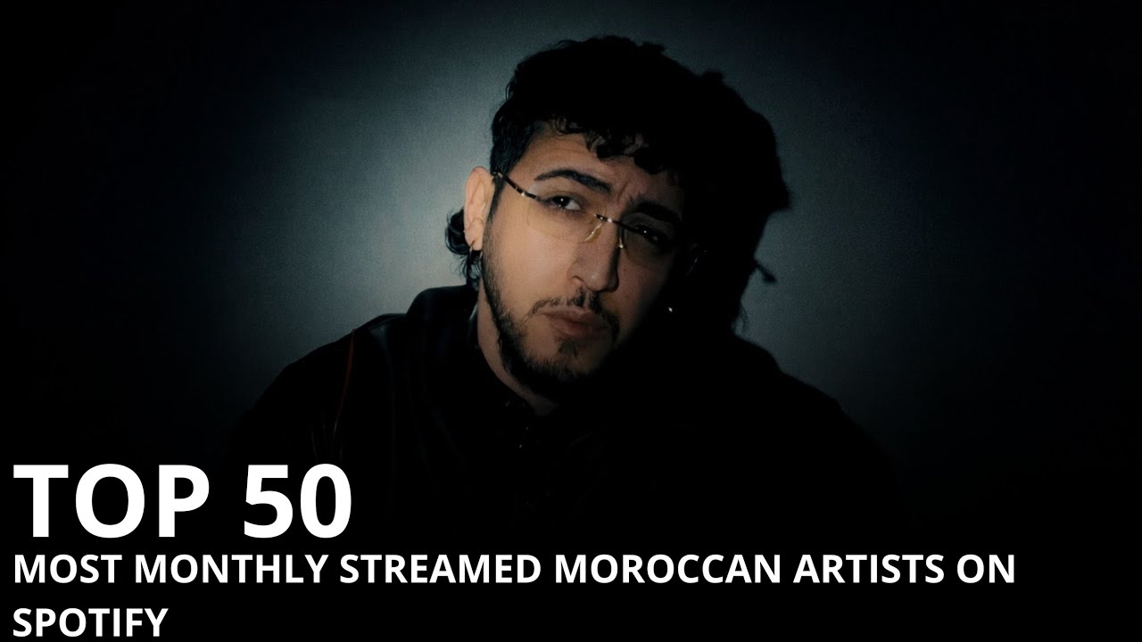 TOP 50 MOST MONTHLY STREAMED MOROCCAN ARTISTS ON SPOTIFY(2026)